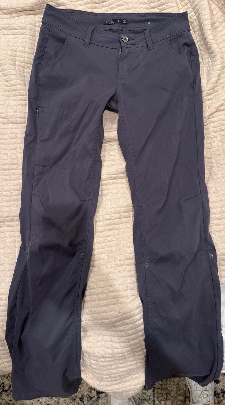 prAna Women's Halle Stretch Hiking Pants Size 4 Tall Inseam
